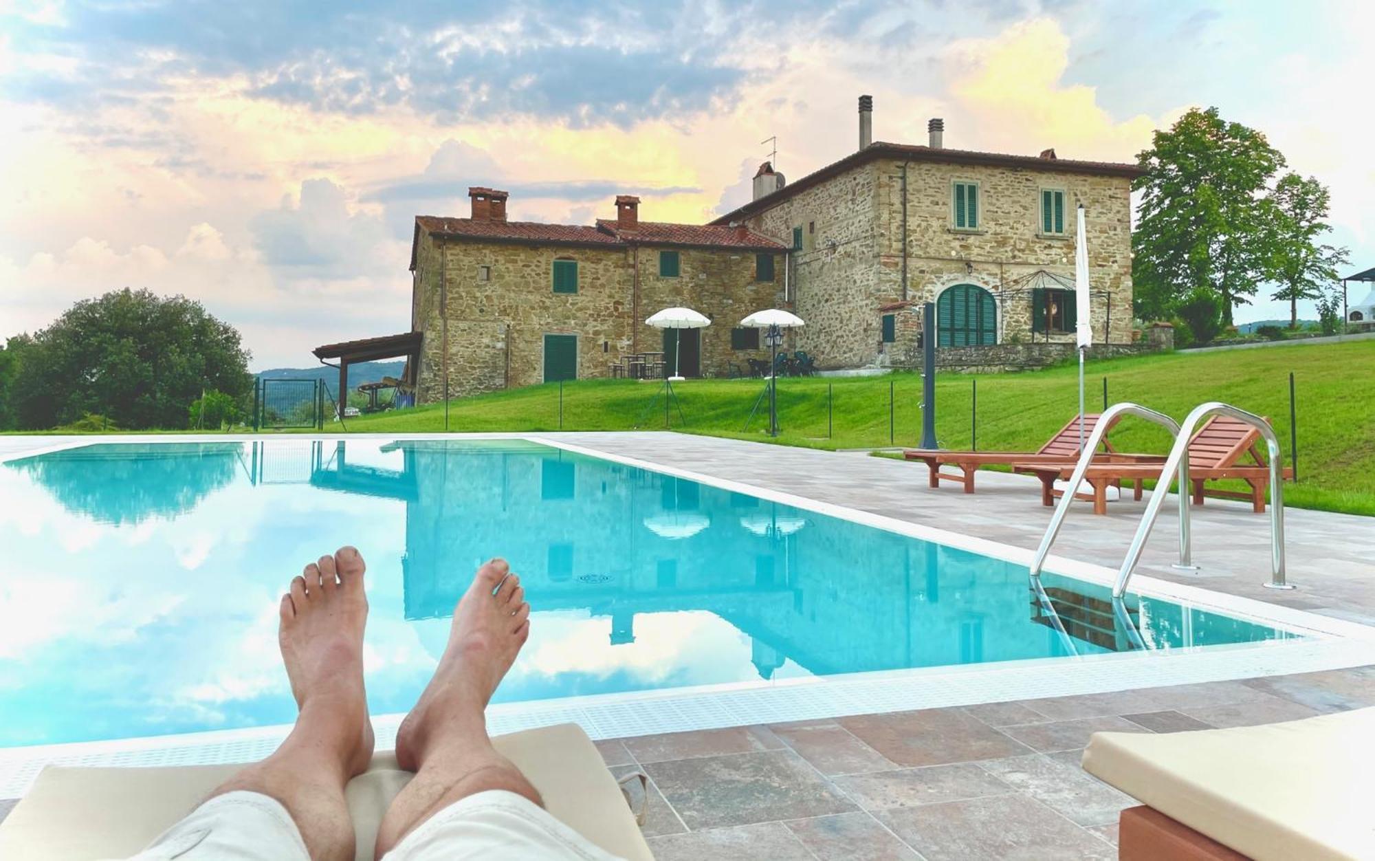 Agriturismo I Poggilunghi ชิวิเตลลาอินวัลดิเคียนา ภายนอก รูปภาพ